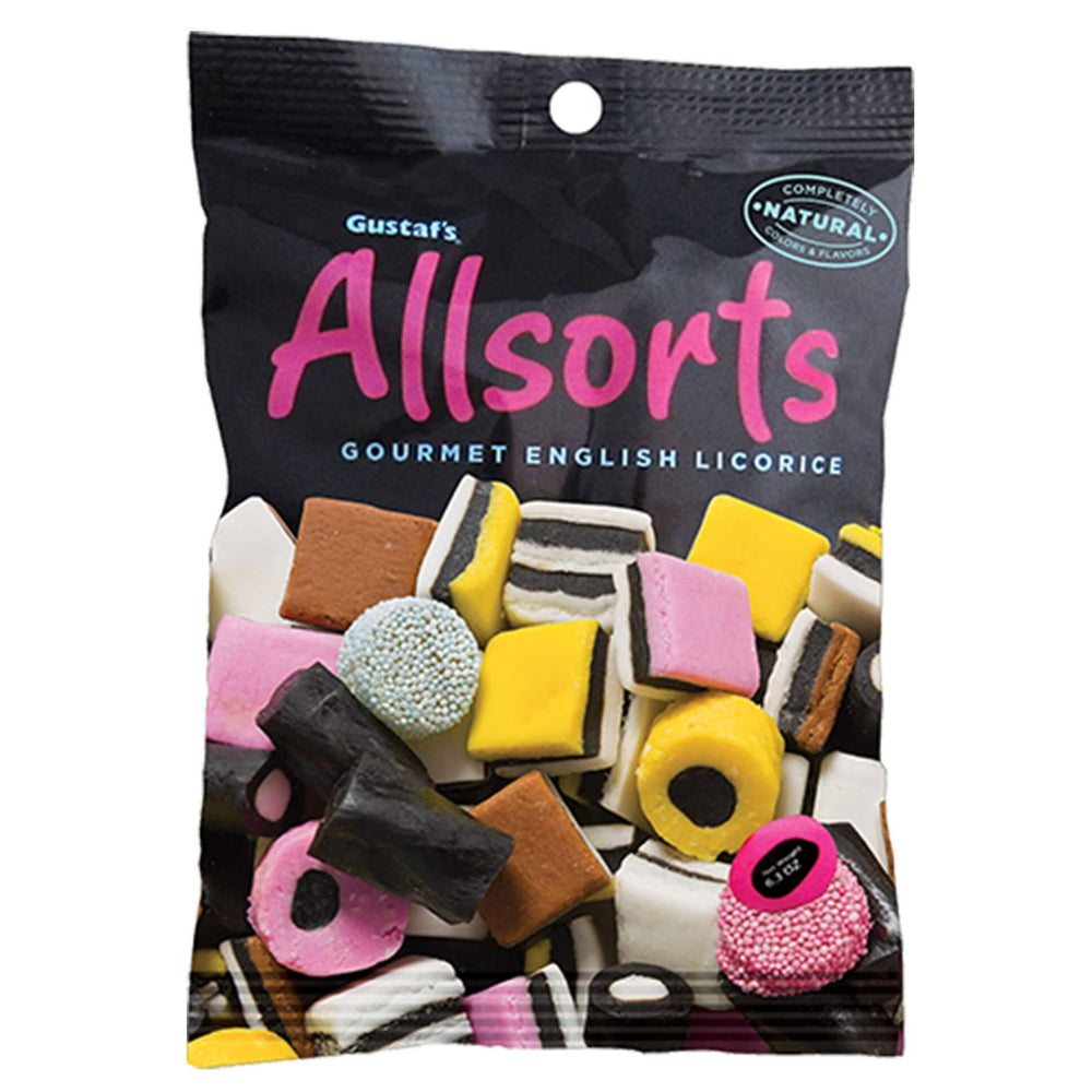 Gustaf's Allsorts licorice bag by Gerrit J. Verburg, ideal for sharing.