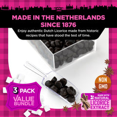Cat-shaped Gustaf's Licorice Cats candy adds whimsy to a premium treat.