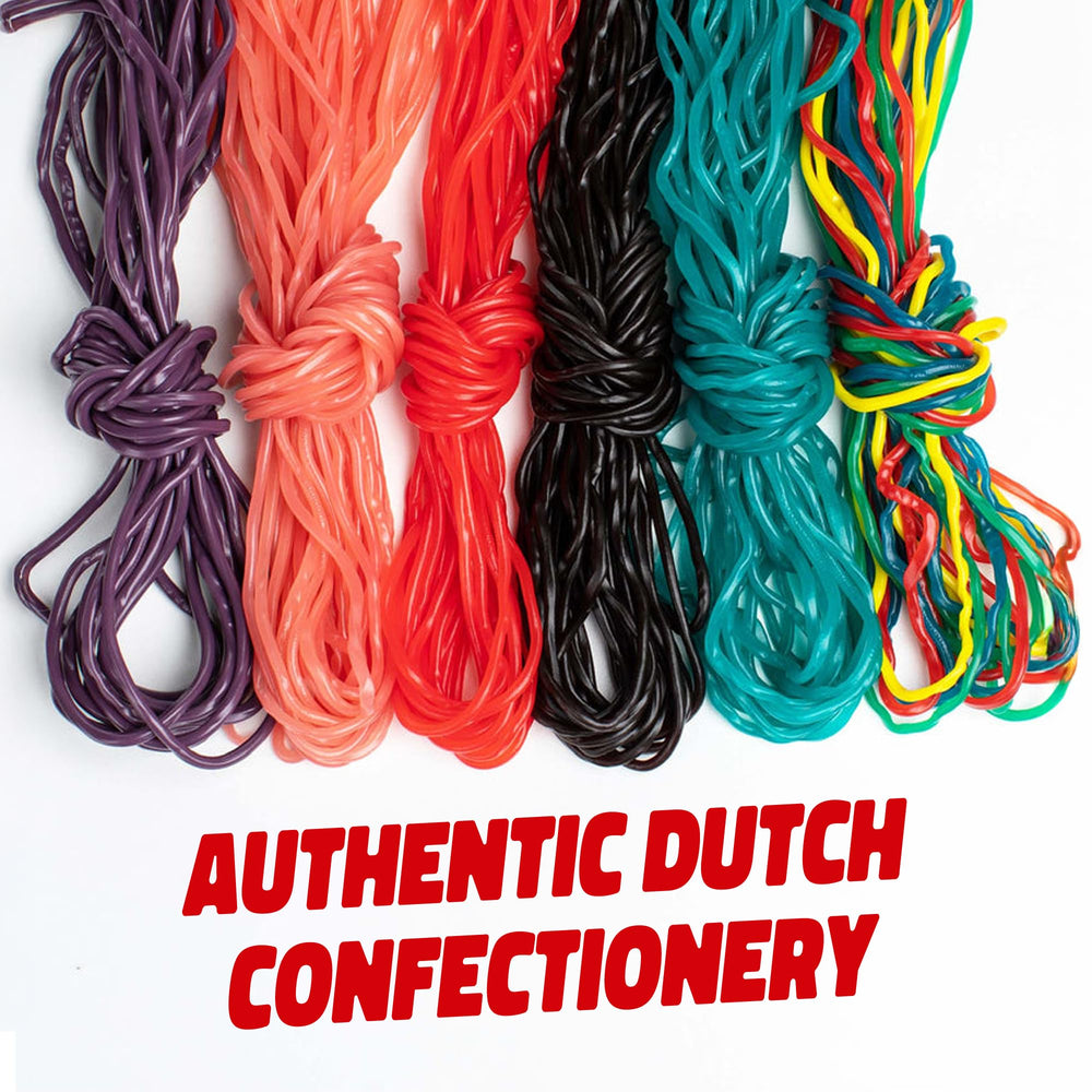Gustaf's Strawberry Laces on dessert board invite sharing and colorful presentation