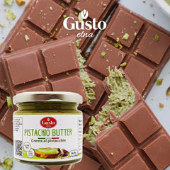GUSTO ETNA Italian Pistachio Paste authentic flavor from finely ground nuts.