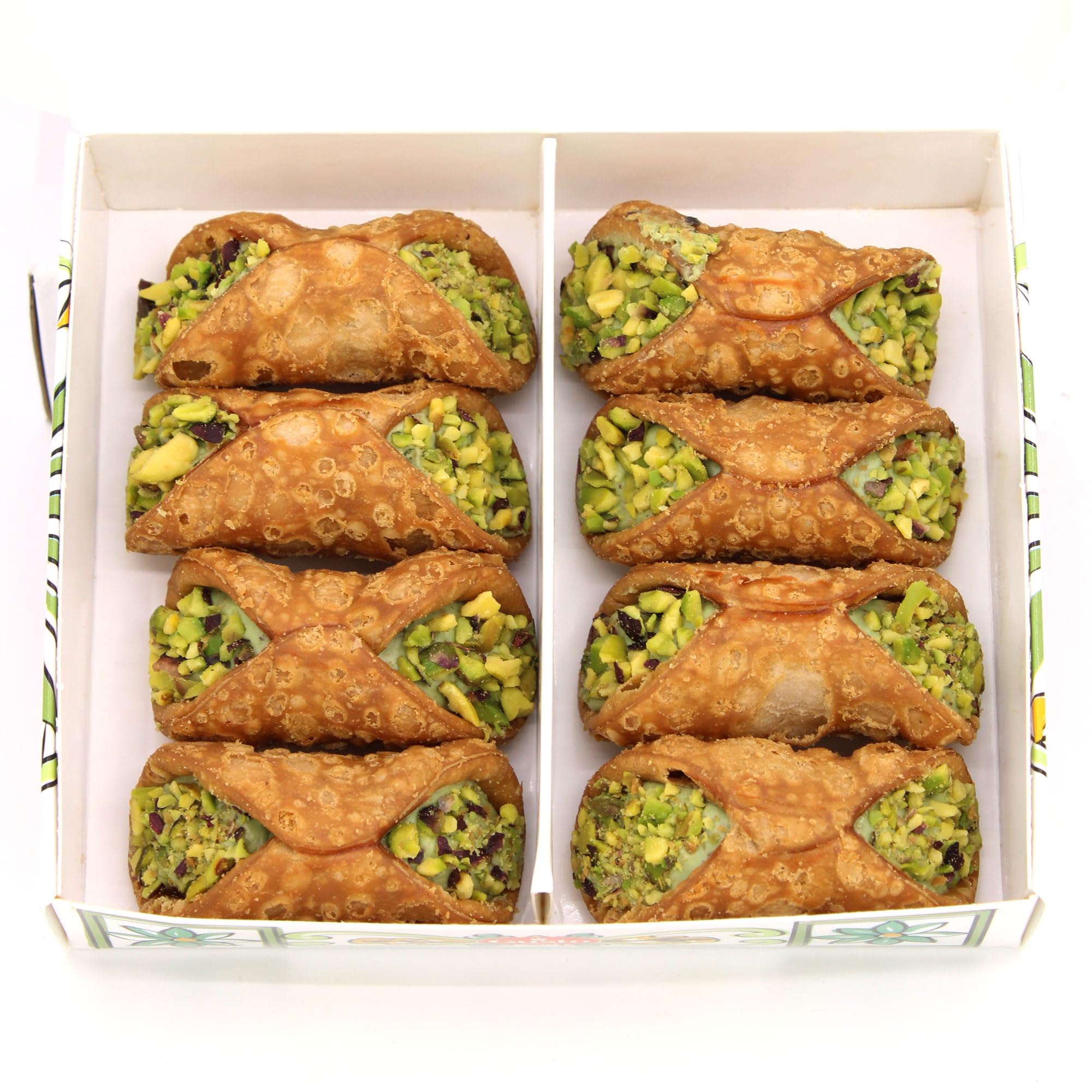 GUSTO ETNA eight mini cannoli, perfect for sharing.