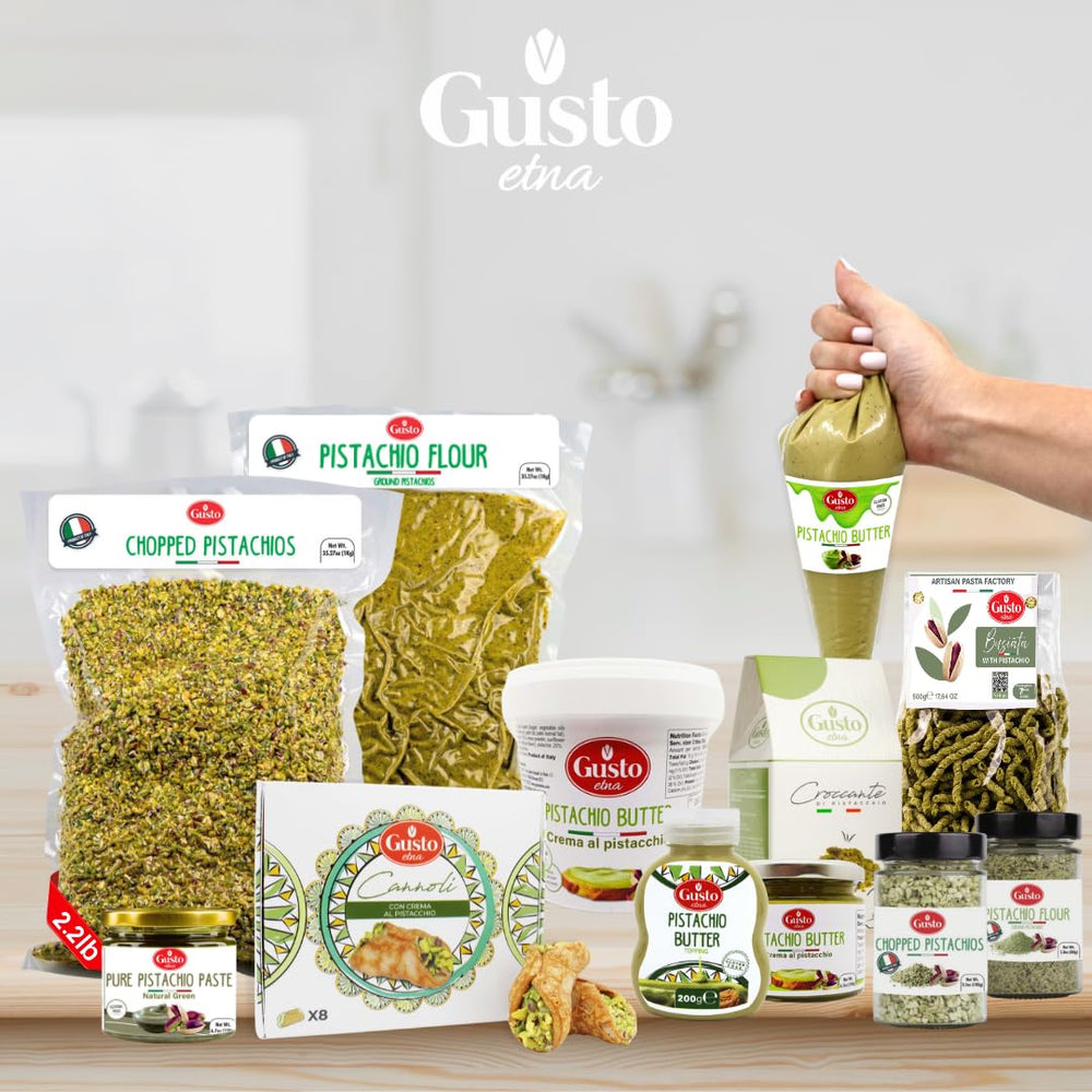 Non-GMO pistachio flour from Italy supports protein-rich cooking.