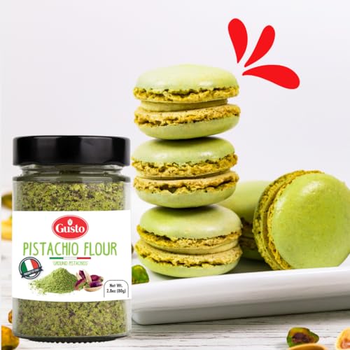 GUSTO ETNA vegan-friendly pistachio flour, protein-rich option.