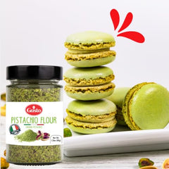 GUSTO ETNA vegan-friendly pistachio flour, protein-rich option.