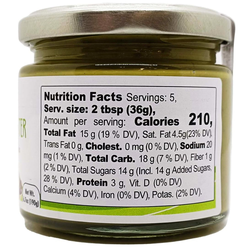 GUSTO ETNA Pistachio Spread on Toast delivers smooth, nutty aroma.
