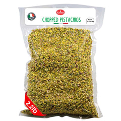 GUSTO ETNA chopped pistachios 1kg ready for baking and topping with rich Italian flavor.