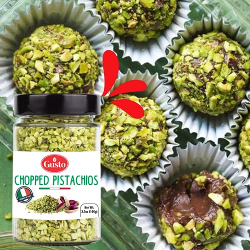 GUSTO ETNA Pistachios Chopped texture ideal for ice cream toppings