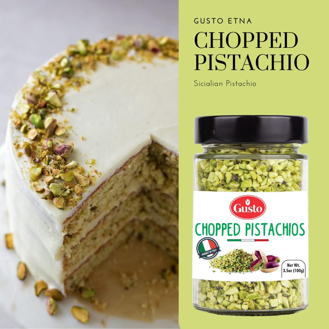 GUSTO ETNA Pistachios Chopped crunch on pizza and pasta dishes