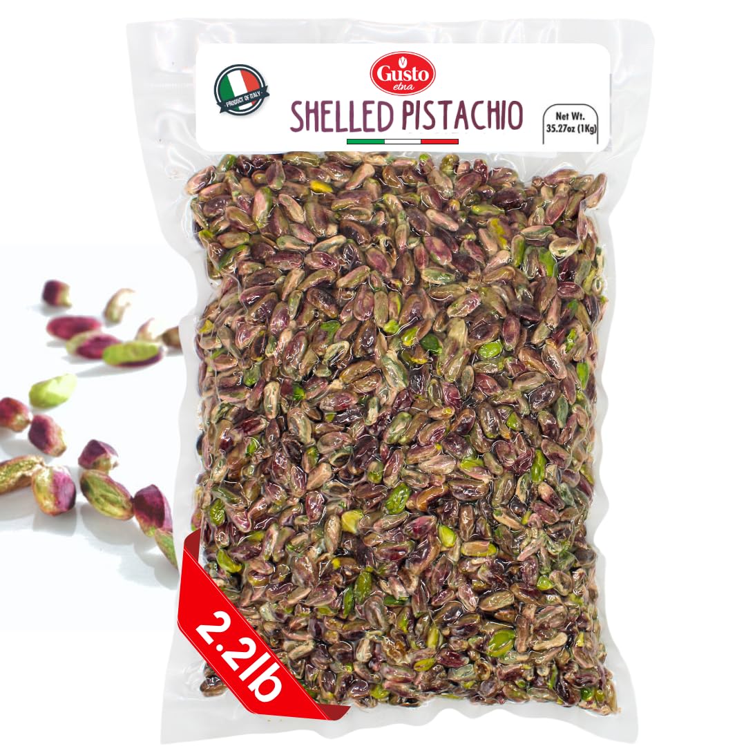 Gusto Etna pistachios no shell raw – pure flavor for quick snacking.