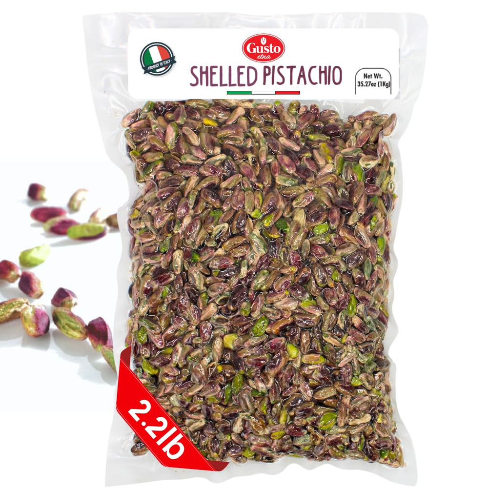 Gusto Etna pistachios no shell raw – pure flavor for quick snacking.