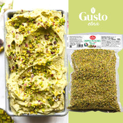 GUSTO ETNA pistachios non-GMO certified for clean ingredients.