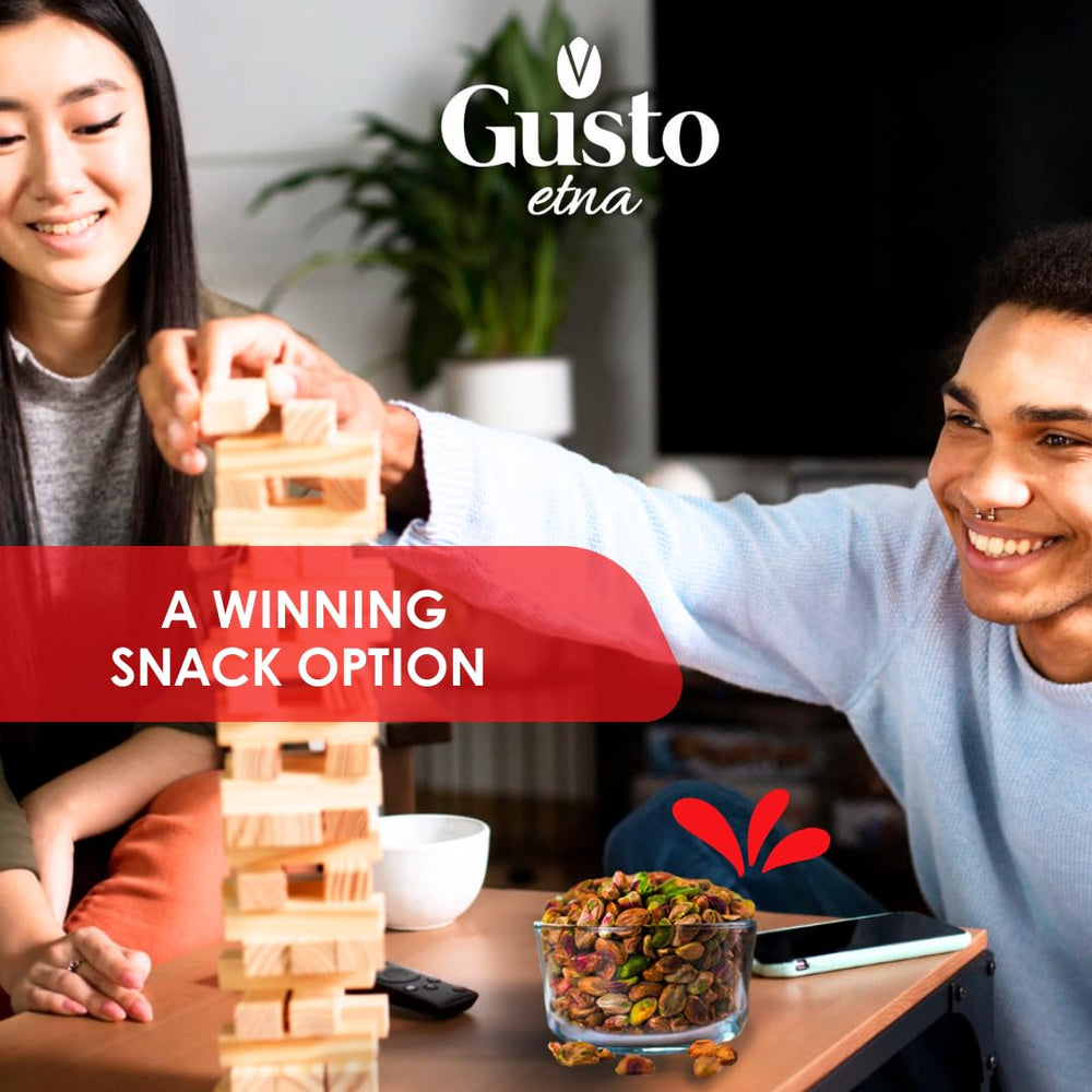 Gusto Etna pistachios ready to use – convenient for recipes and prep.