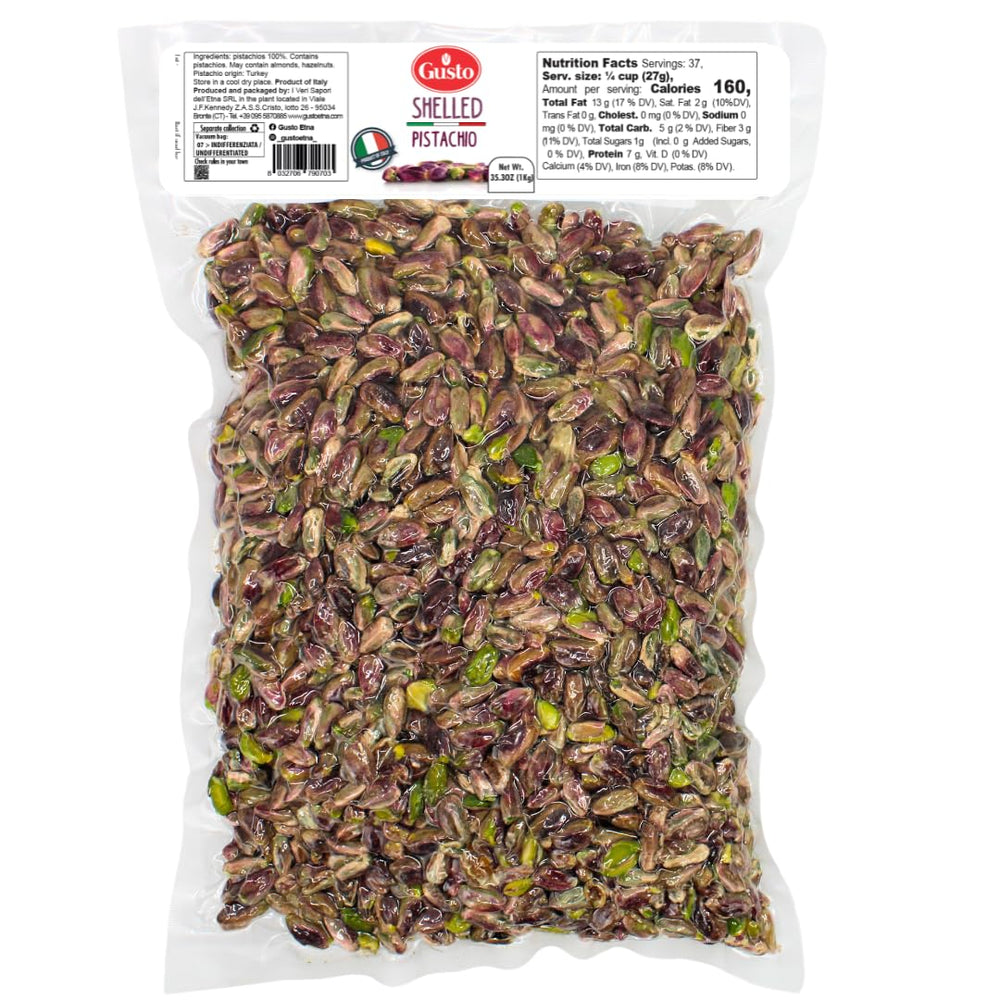 Gusto Etna pistachios shelled unsalted – versatile ingredient for cooking.
