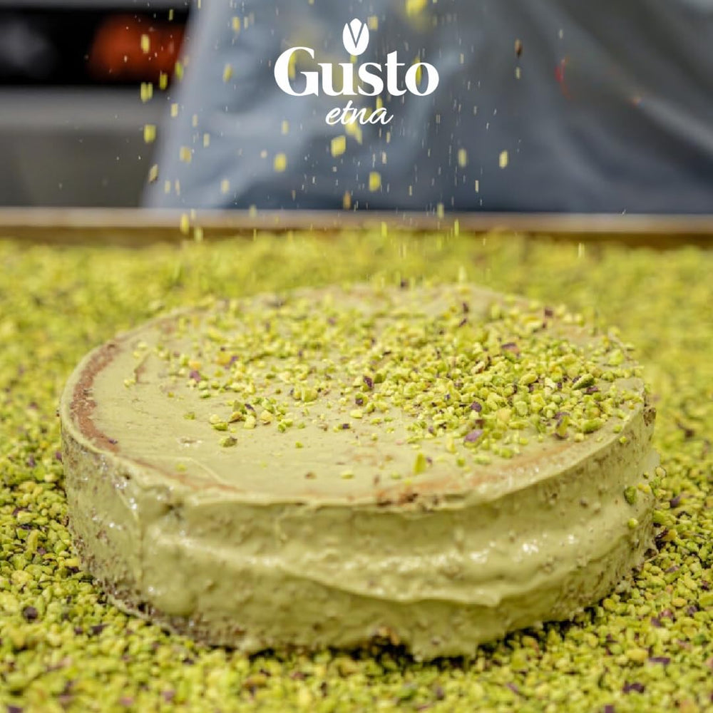 Gusto Etna pistachios on yogurt parfait for crunch.