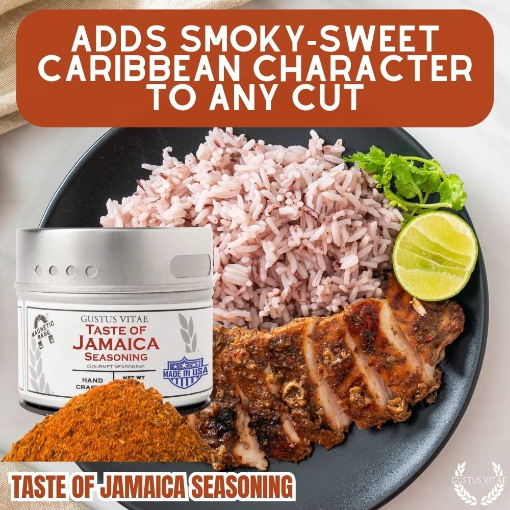 Gustus Vitae glp-1-friendly-jerk-seasoning fits mainstream meals and dietary considerations.