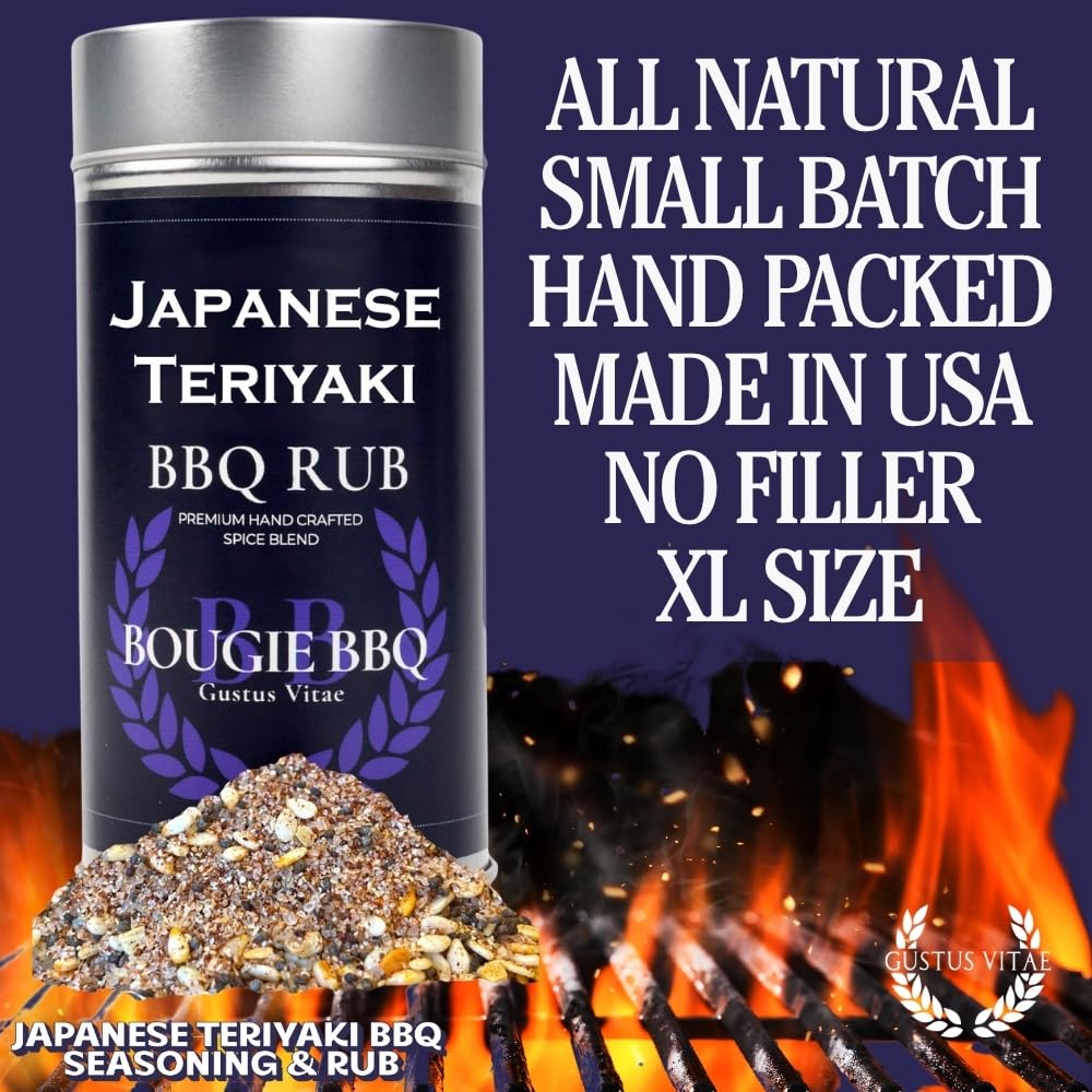 Gustus Vitae glaze on grilled meats showcases a bold teriyaki profile