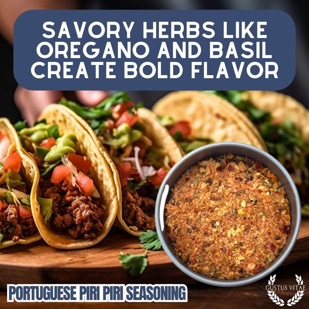 Gustus Vitae Portuguese Piri Piri fire seasoning small-batch production signals high quality