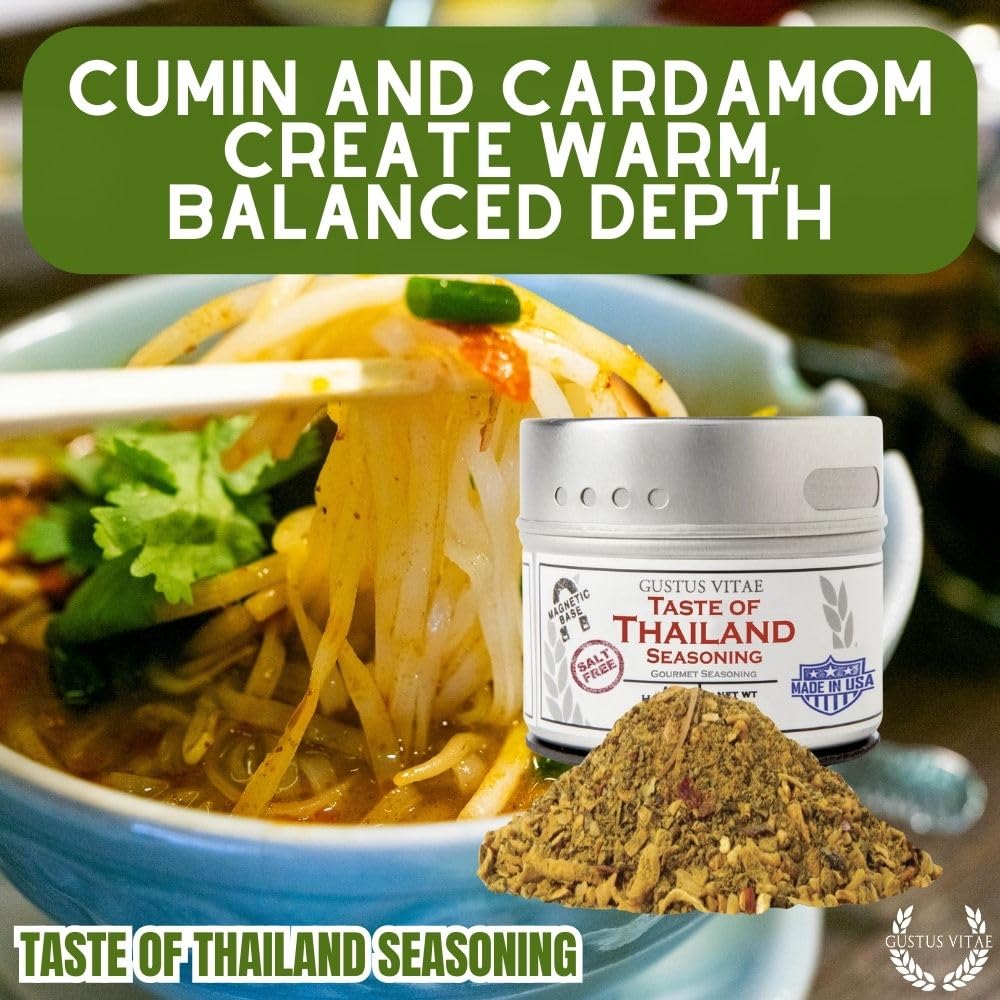 Gustus Vitae Taste of Thailand plated dish showcasing Thai-inspired flavor profile