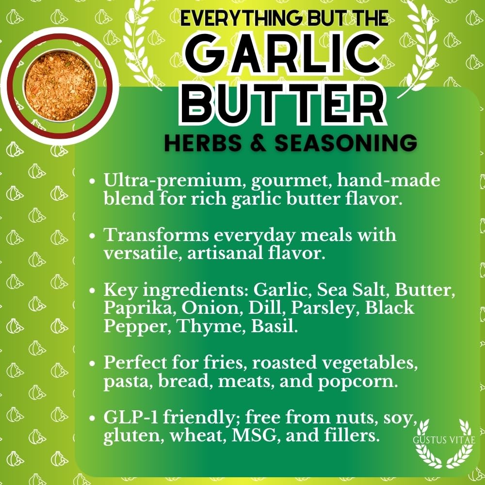 Gustus Vitae vegetables seasoning dust elevates roasted or sautéed dishes.