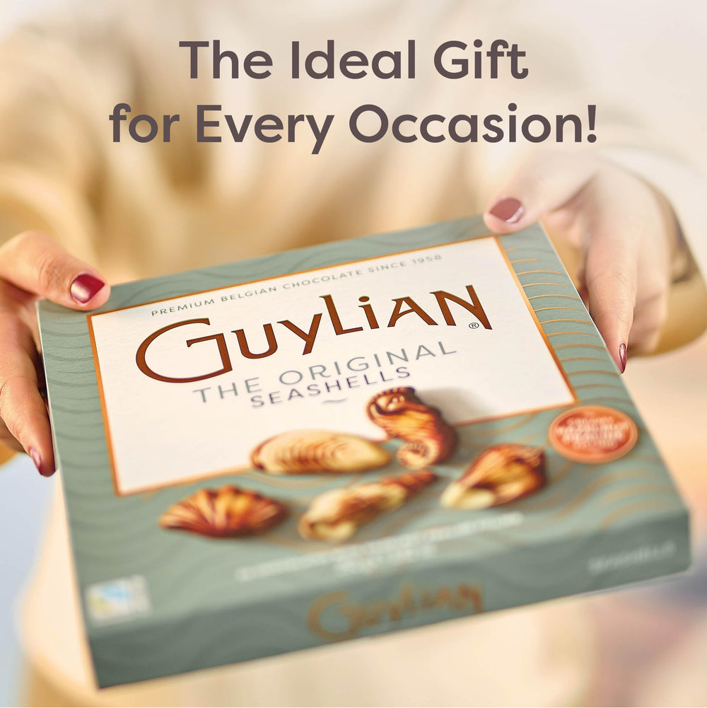 Guylian recyclable packaging with FSC certification supports sustainable gifting