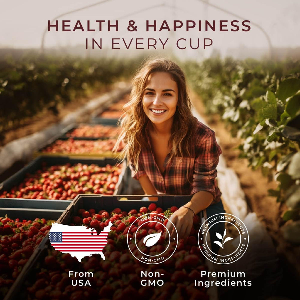 Gya Tea Co Berry Bliss pod at work boosts a soothing berry-flavored break