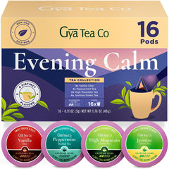 Gya Tea Co Evening Calm gift set, ideal for gifting and cozy evenings.