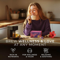 Gya Tea Co Honey Citrus Mint pod ideal for uplifting mornings.