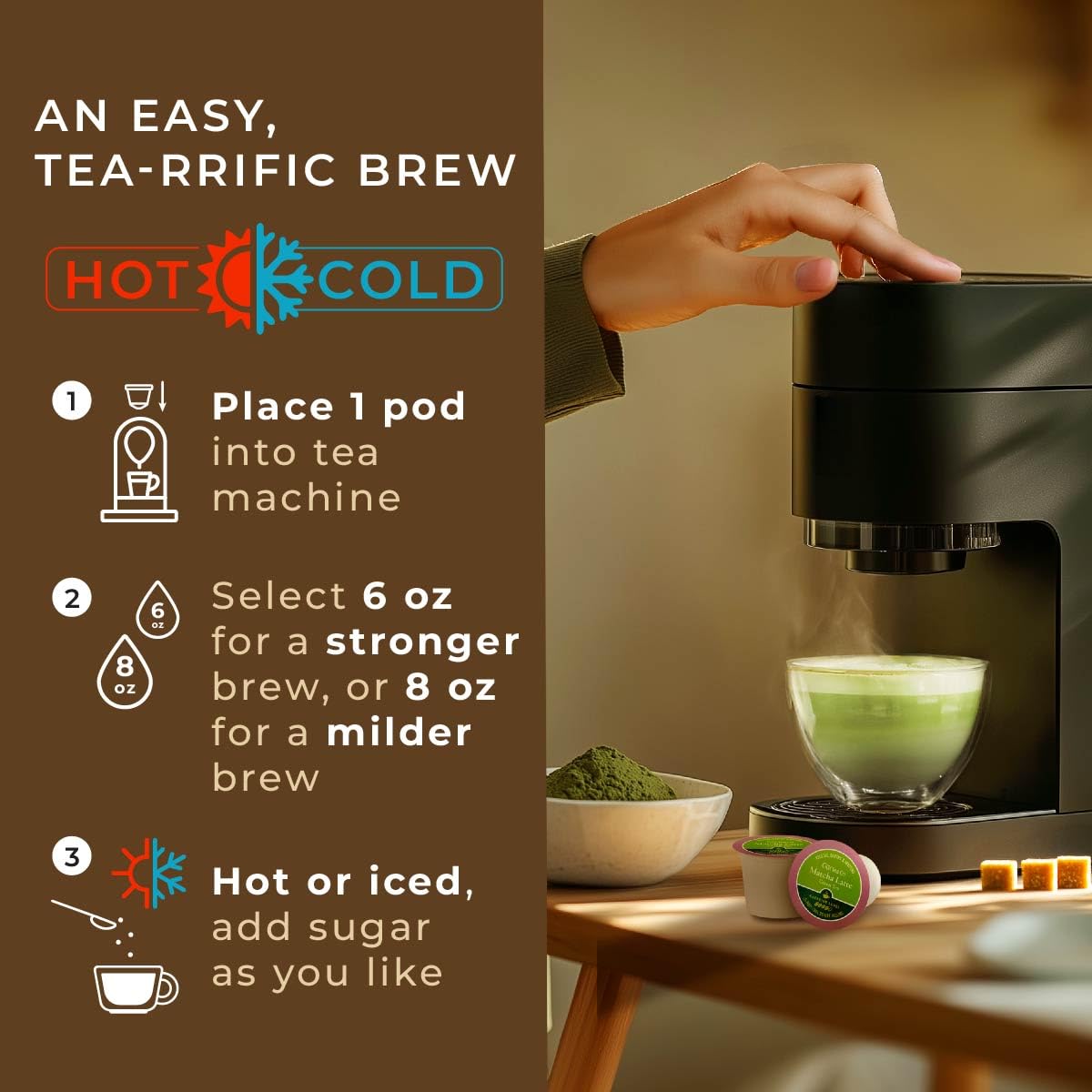 Gya Tea Co Matcha Latte morning routine scene inspires daily energizing ritual.