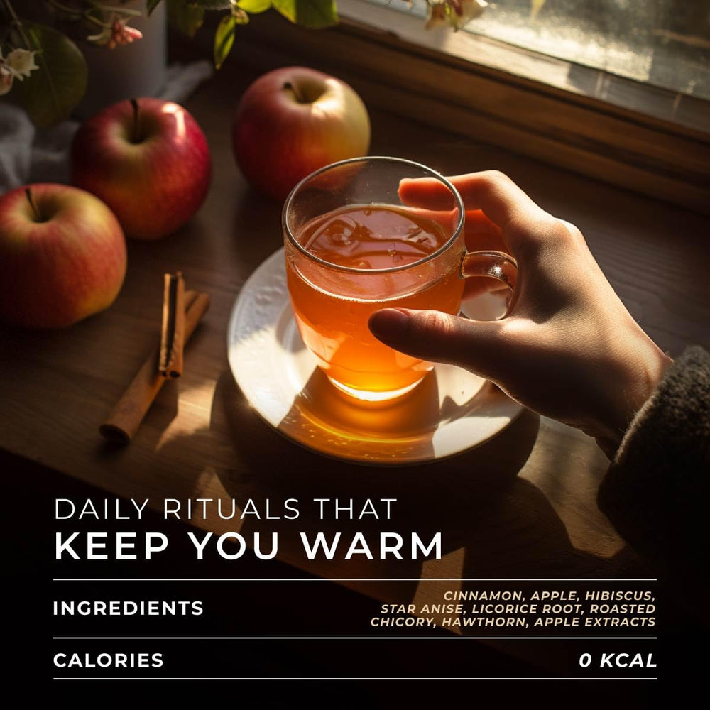 Warm aroma image from Gya Tea Co highlighting inviting spice notes in the cup.