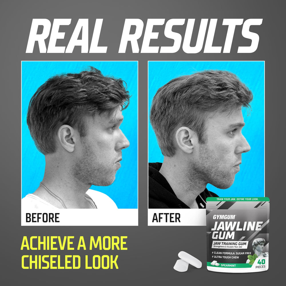 GYMGUM being used during cardio to stay focused and energized.