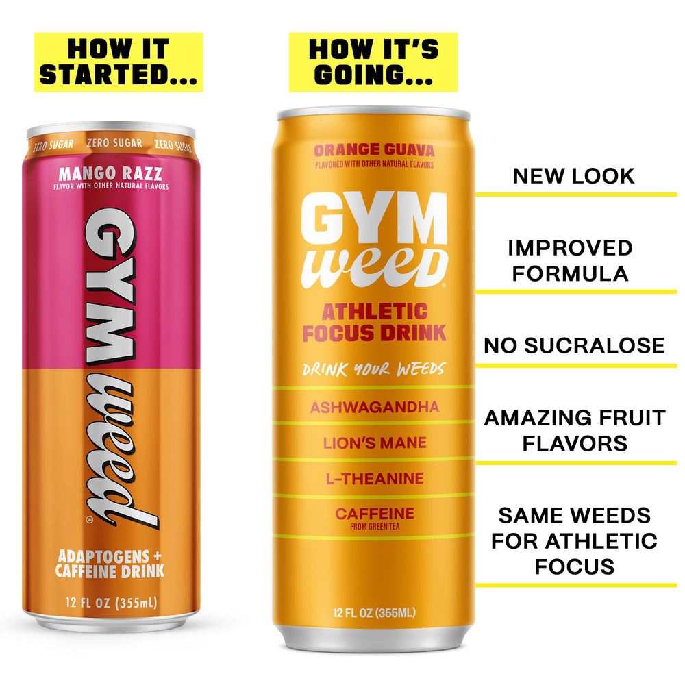 GYM WEED l-theanine-100mg promotes alert relaxation for focus.