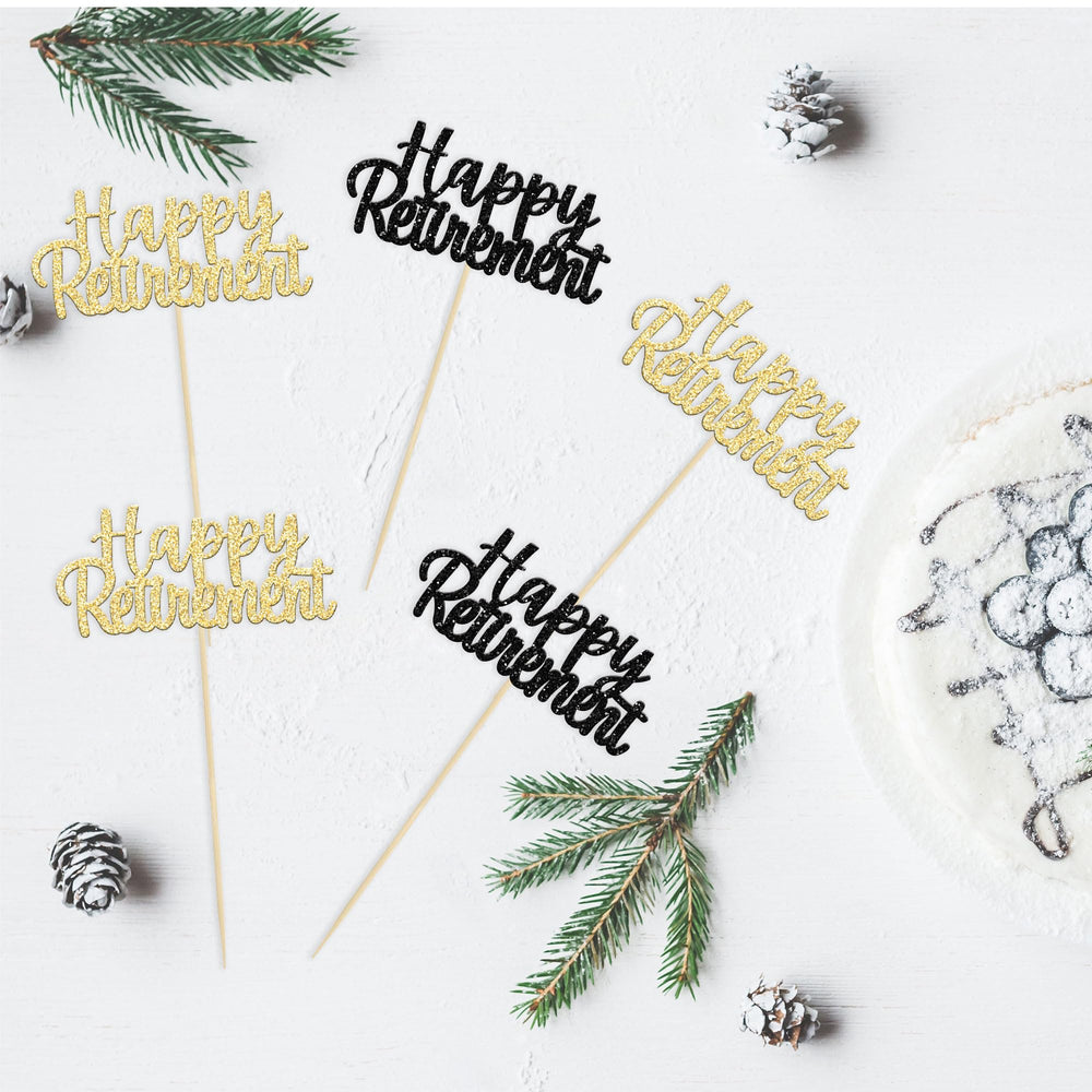 Gyufise cake toppers sized 6.8 x 11.5 cm fit cupcakes easily.