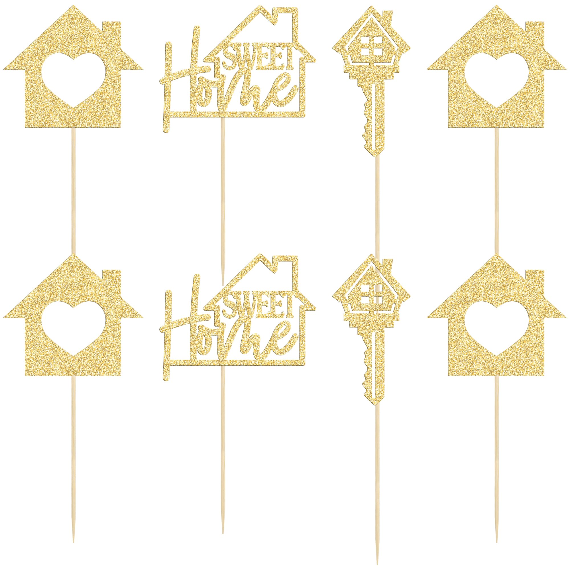 Gyufise ready-to-insert cupcake toppers for quick decorating.