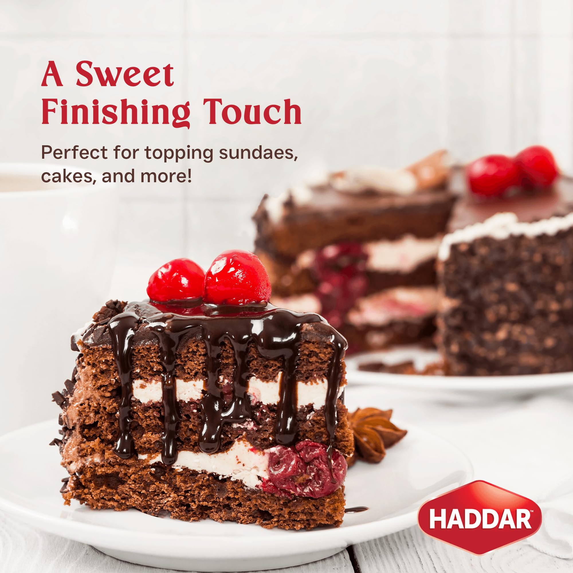 Haddar cocktail garnishes add a vivid touch to Old Fashioned drinks.