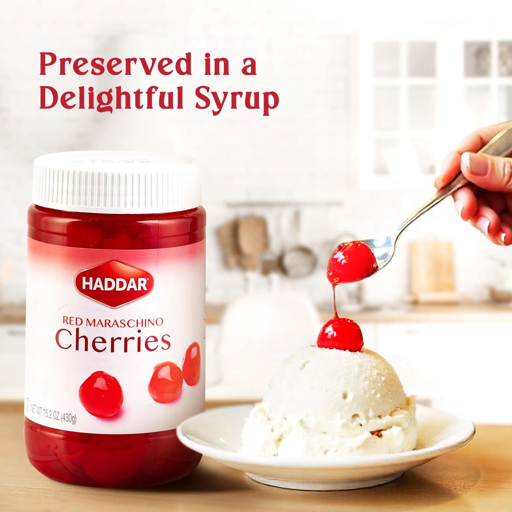 Pre-pitted Haddar cherries save prep time for quick cocktails and desserts.