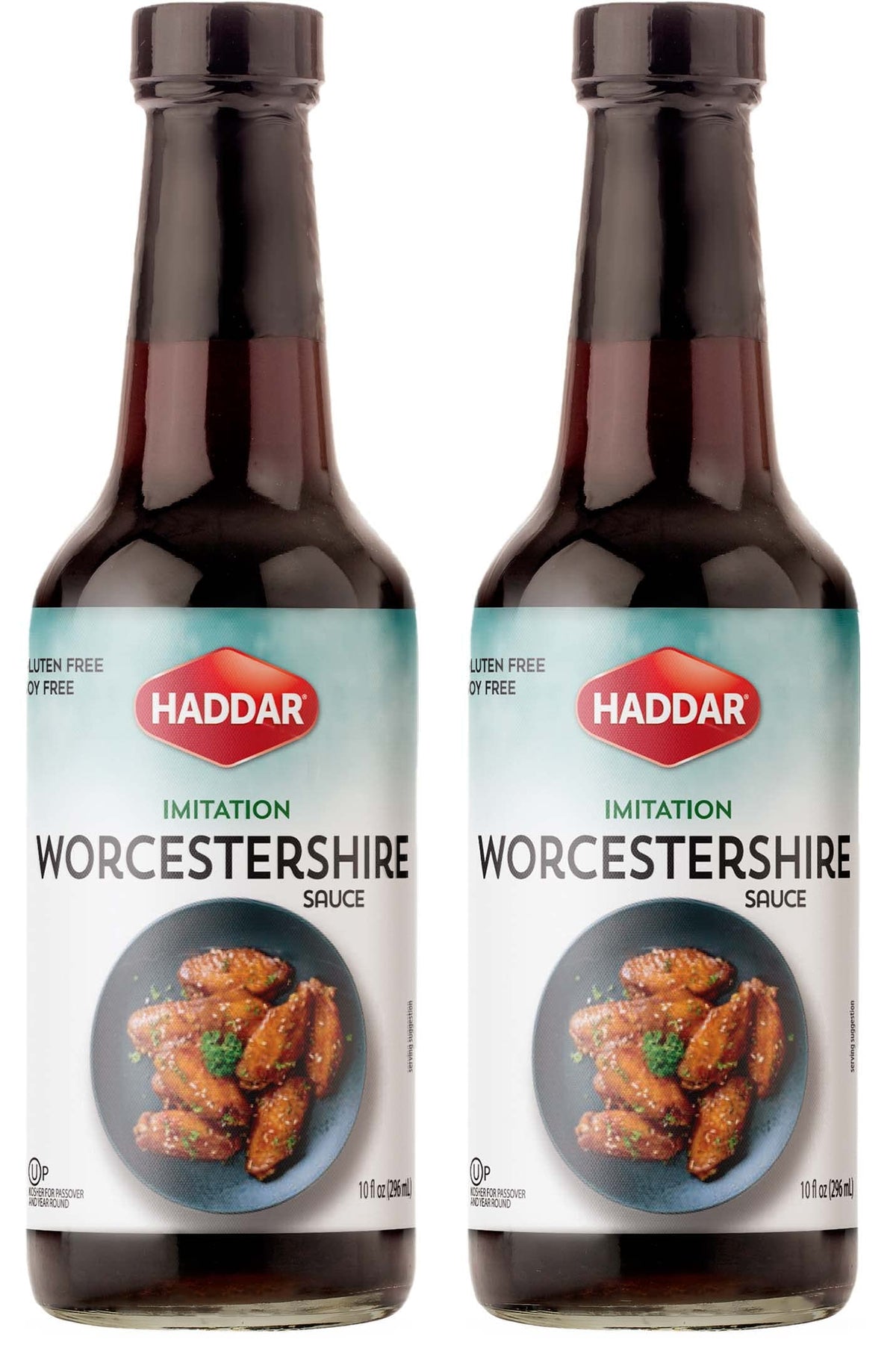 Haddar Worcestershire bottle front view for versatile cooking