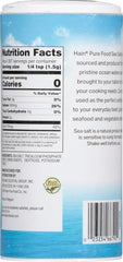 Hain iodized sea salt pour spout for precise seasoning