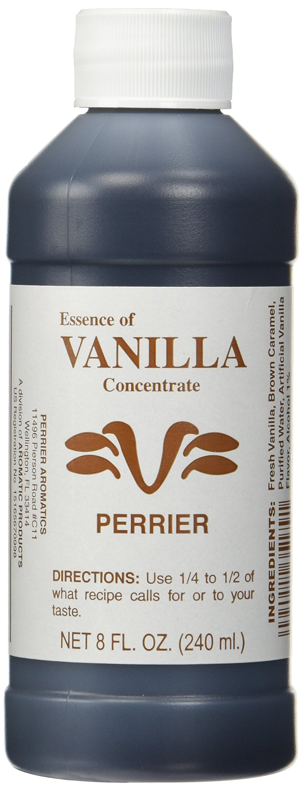 Haitian Premium Vanilla Extract bottle pour enhances baking aroma and flavor
