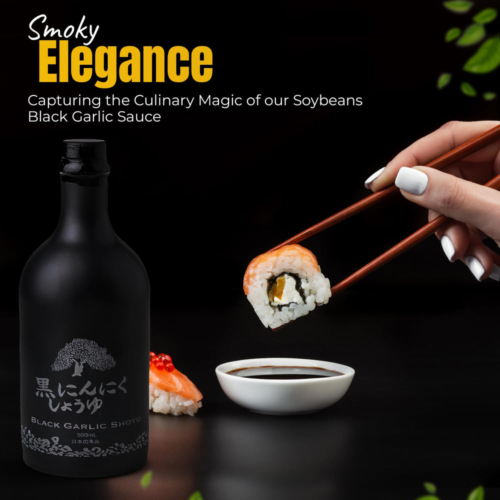 Notes of fig, raisin, and molasses in HAKU Shoyu