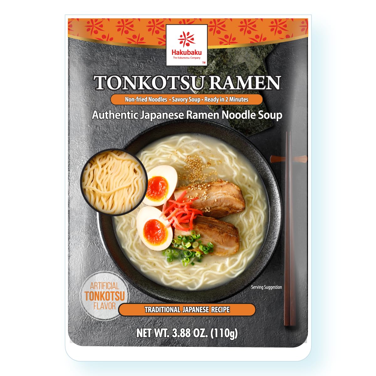 Hakubaku Tonkotsu ramen noodles delivering creamy umami for comforting bowls at home