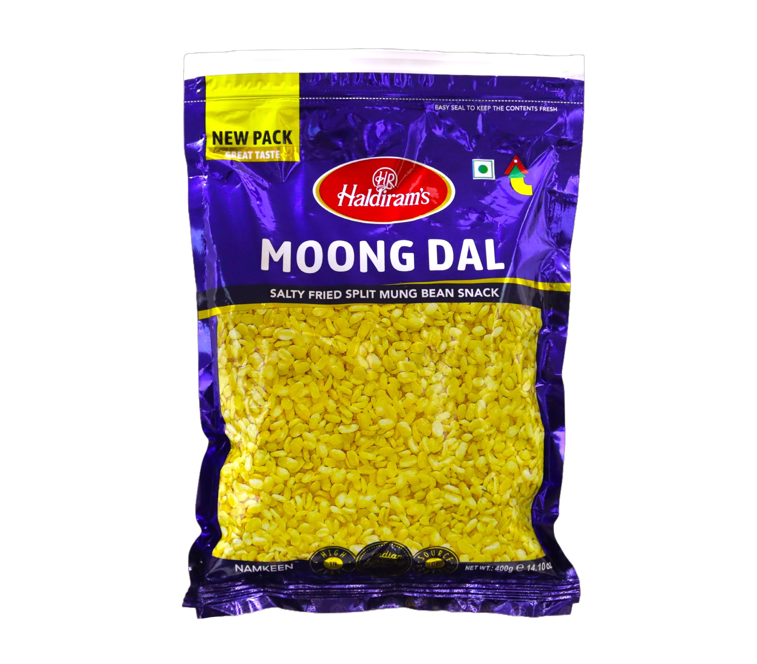 Haldiram's moong dal in a kitchen setup, ideal for meal prep.