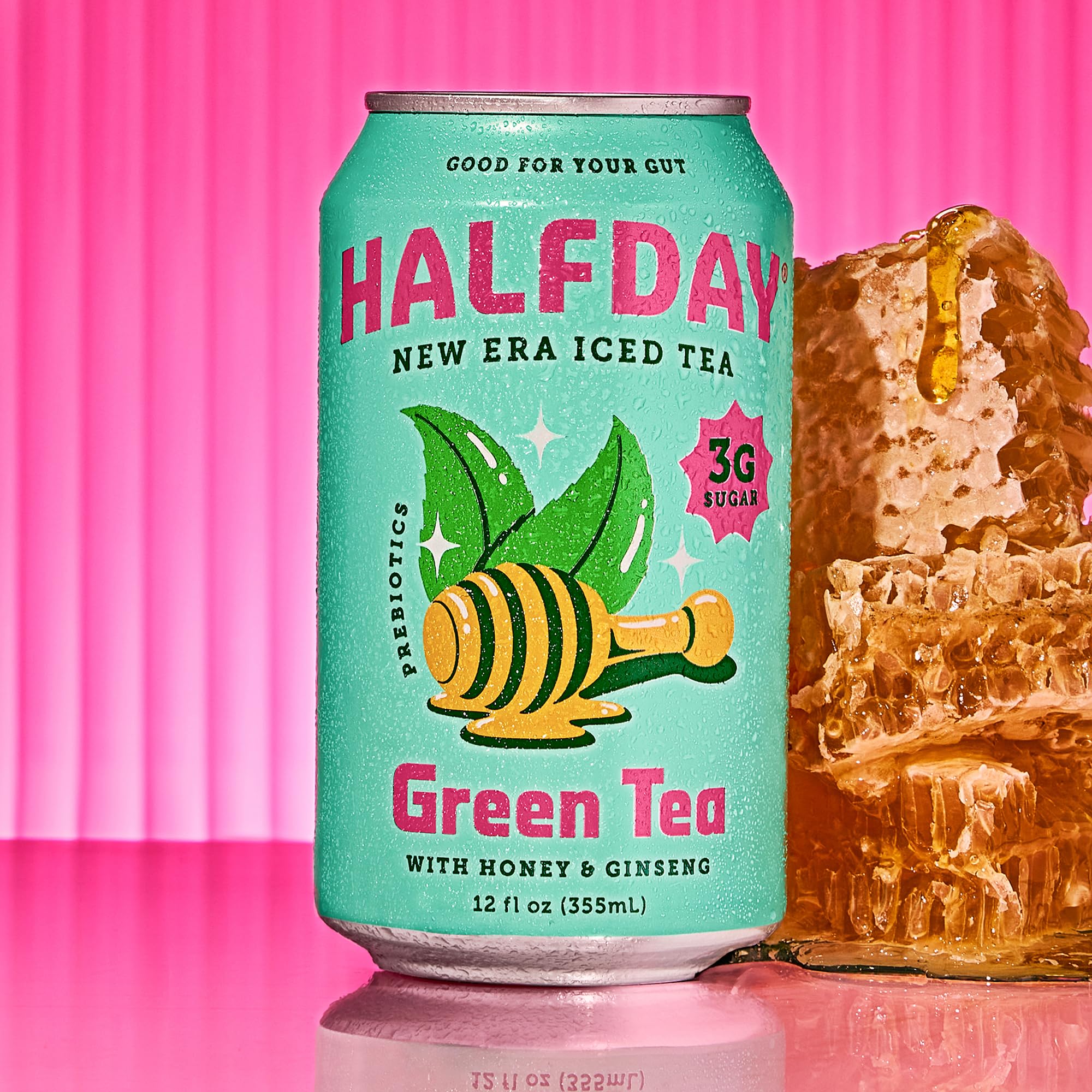 Halfday 6g plant fiber scene signaling digestive wellness support.