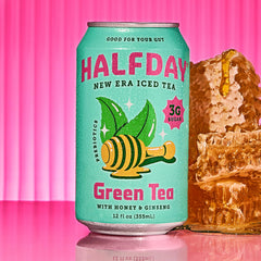 Halfday 6g plant fiber scene signaling digestive wellness support.