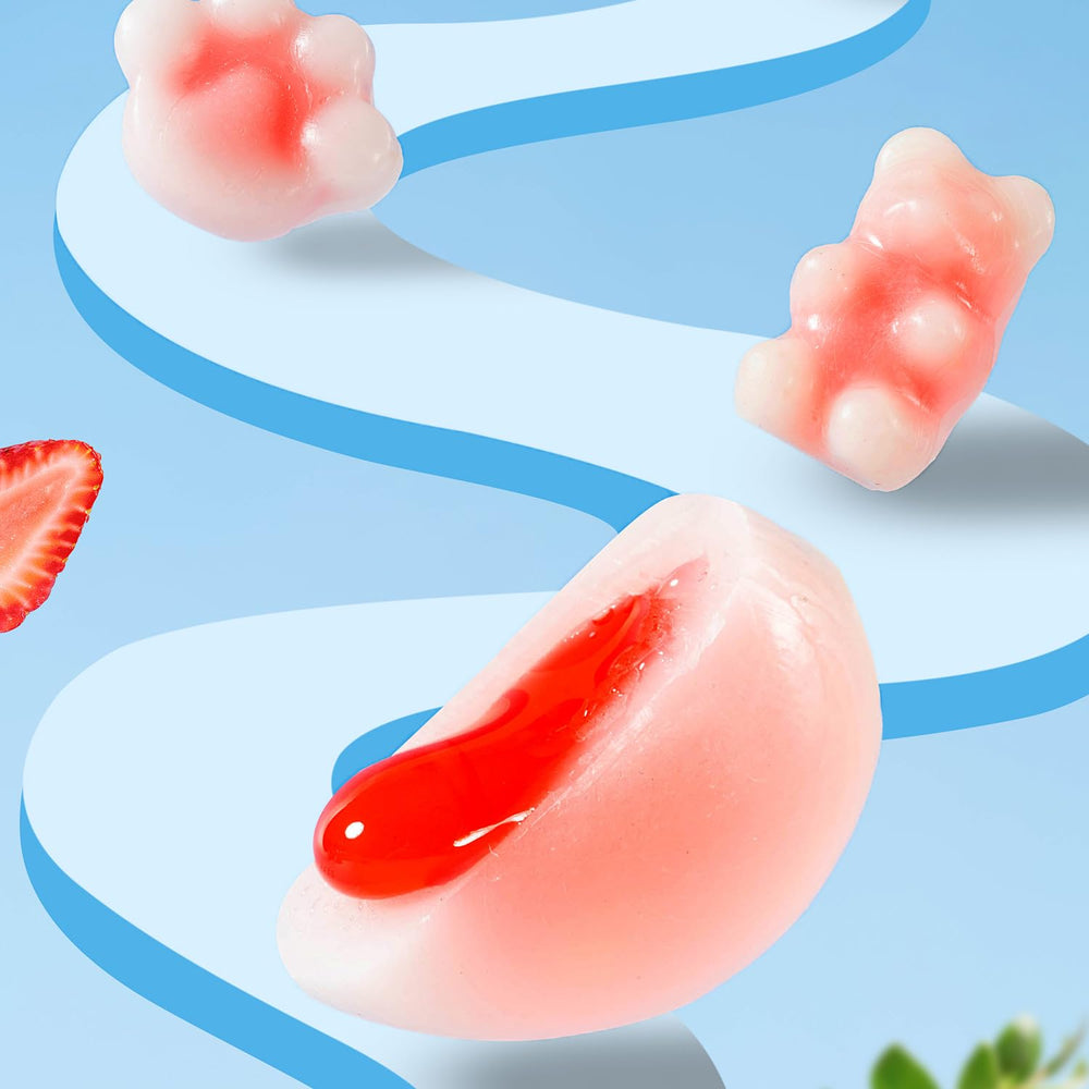 Halfoma candy shapes variety, playful bites for kids and adults.