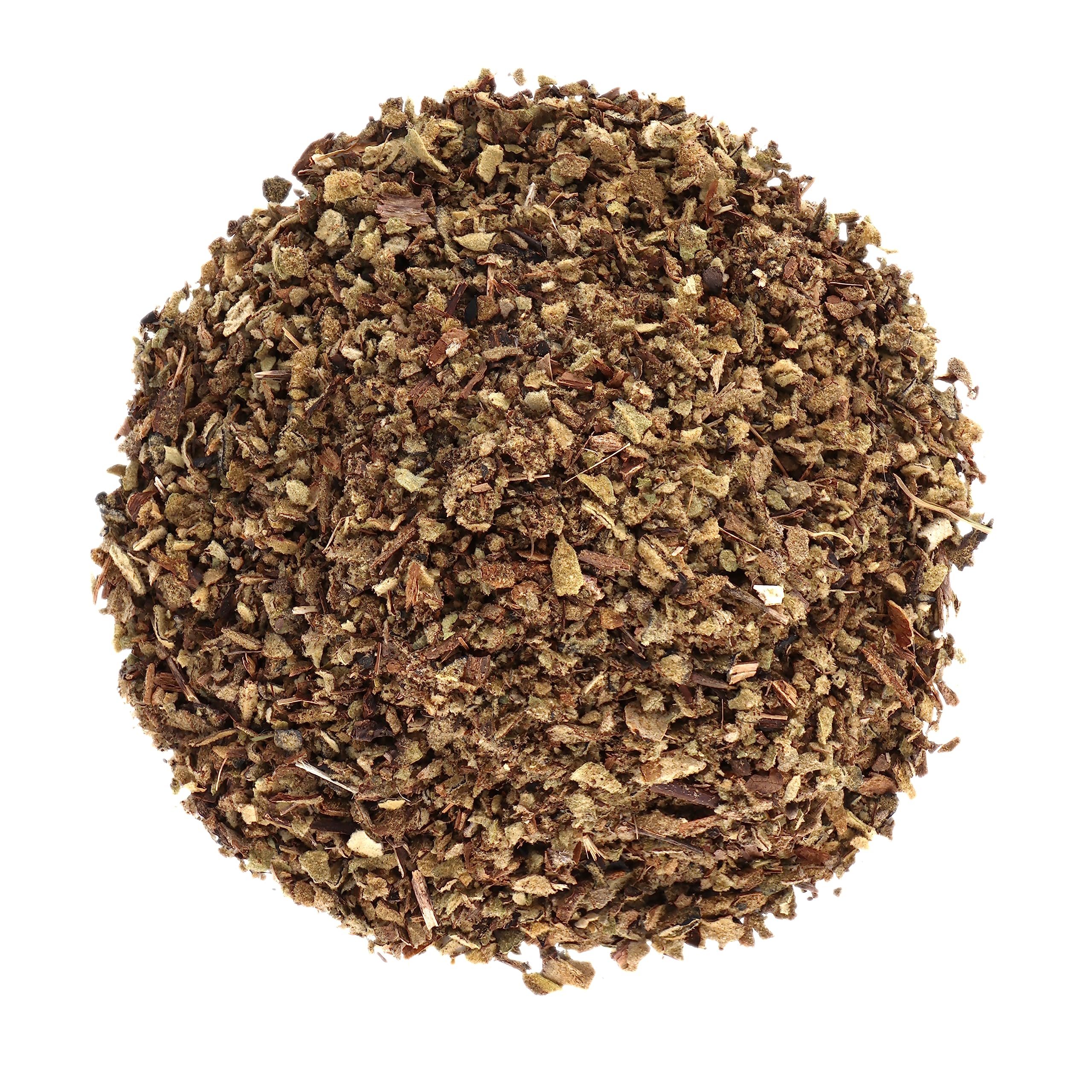 Halo Naturals mullein leaf in resealable pouch stays fresh for longer.