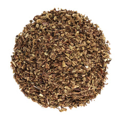 Halo Naturals mullein leaf in resealable pouch stays fresh for longer.