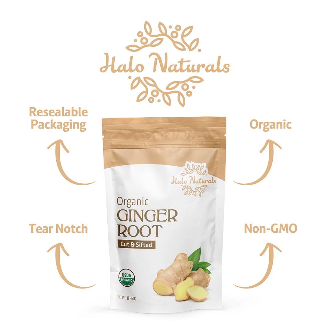 Halo Naturals organic ginger from China supports bold flavor in meals