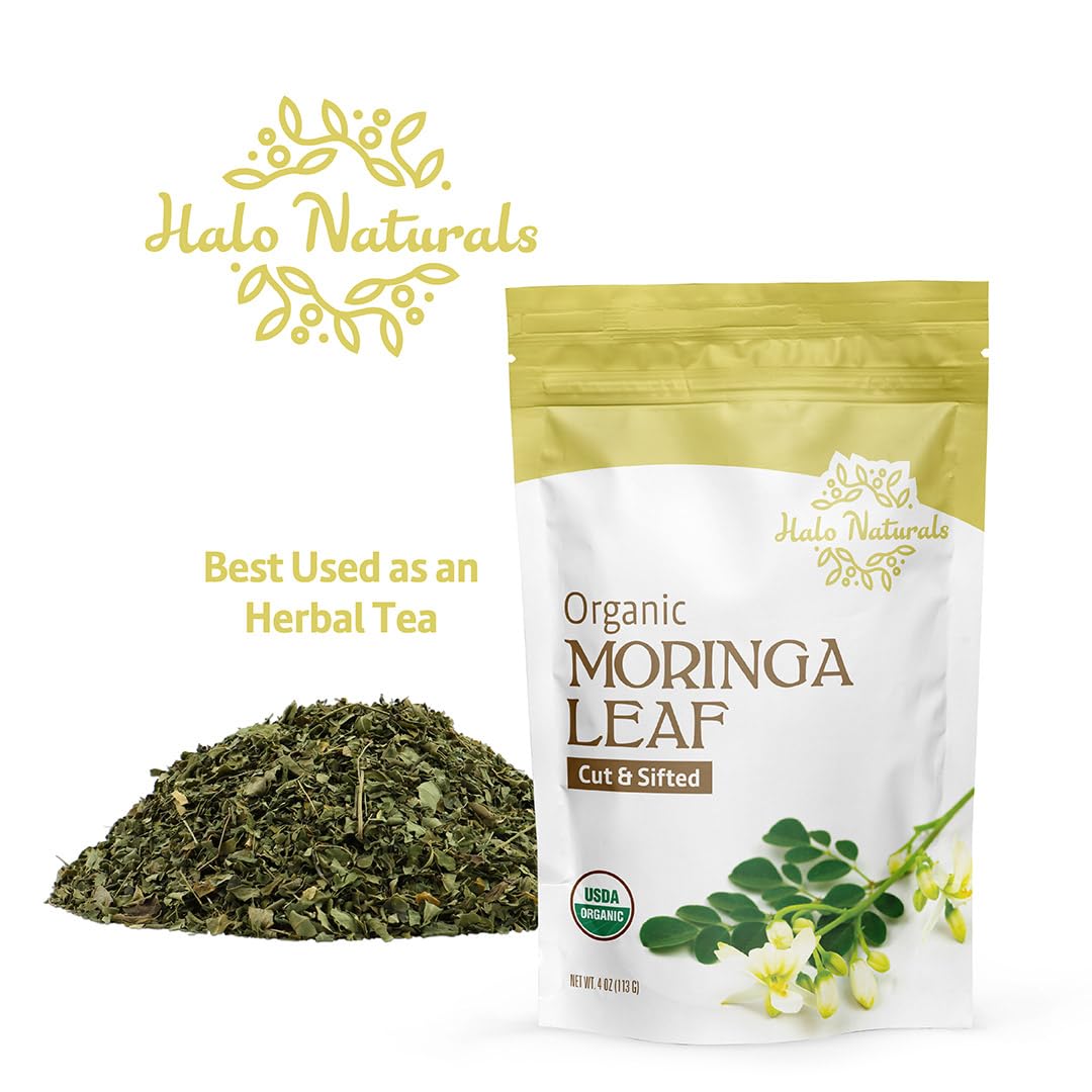 Halo Naturals resealable pouch front, keeps powder fresh.