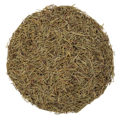 Halo Naturals rosemary leaf whole packaging with resealable pouch for freshness.