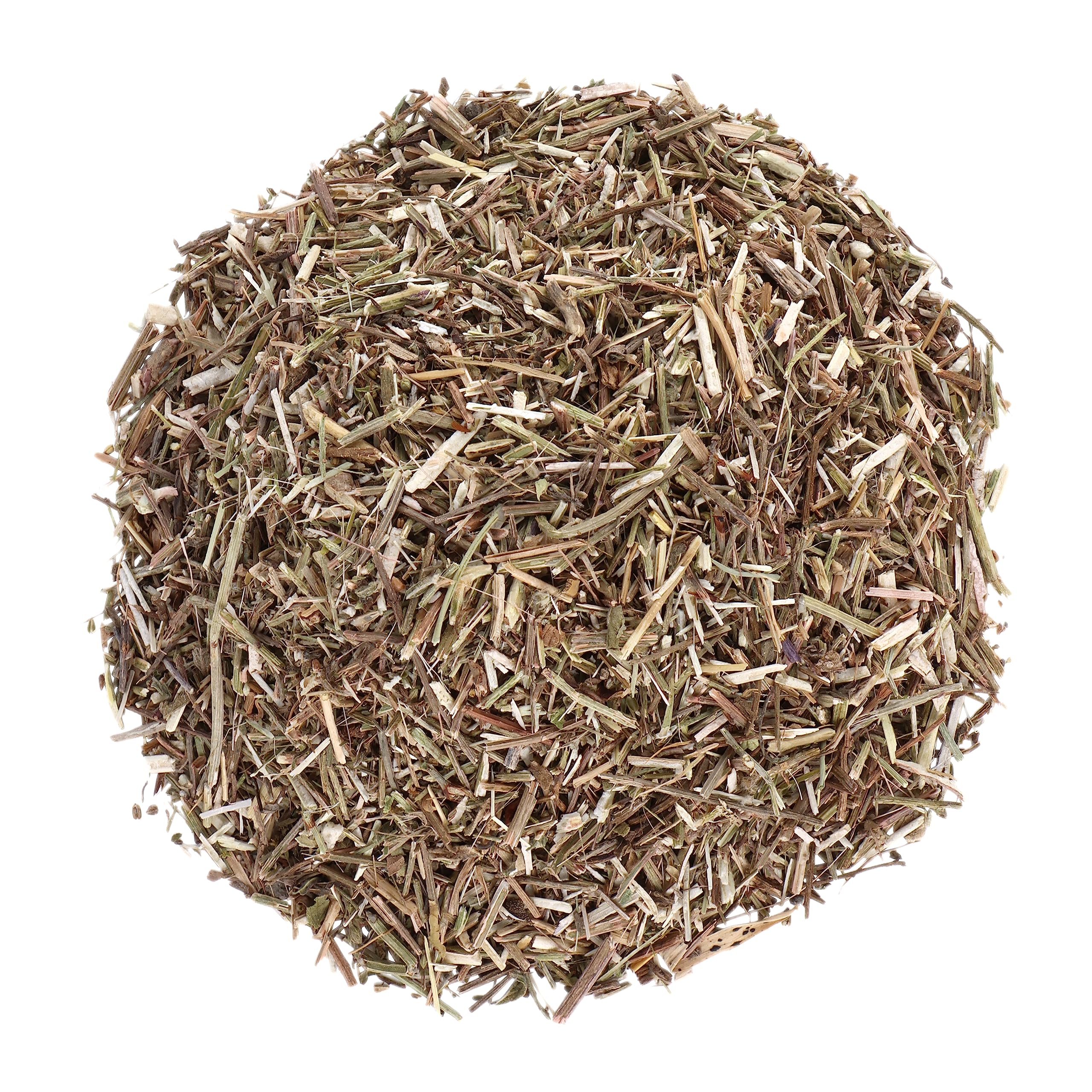 Halo Naturals vervain dried herb closeup showing delicate green leaves for culinary blends.